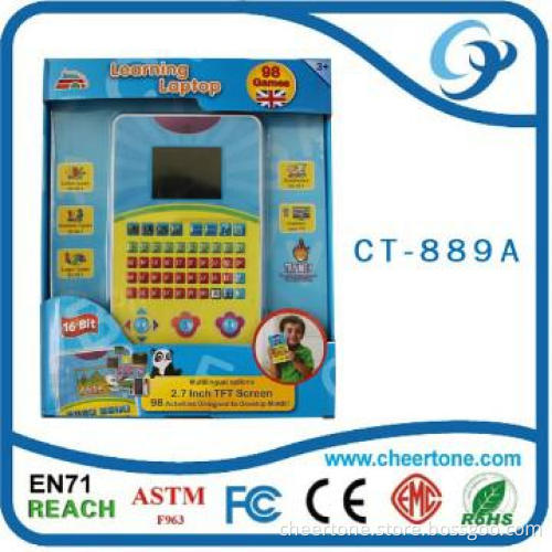 16bit children learning computer, language computer learning